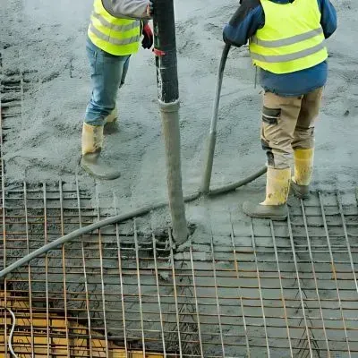 Dunners Concrete's commercial contractors are pumping concrete in Dunedin.