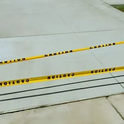 Concrete driveway installation by Dunners Concrete Contractors on a sloped section for a residential home in Mornington.