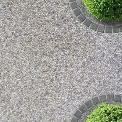 Elegant exposed aggregate concrete path in Mornington.