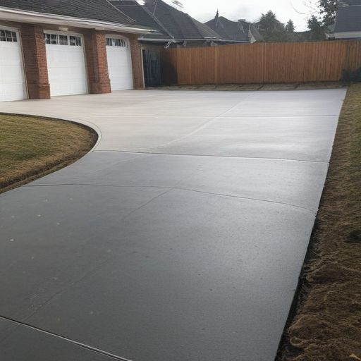 Concrete Driveway Installation, Dunedin City.