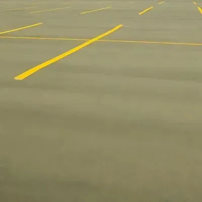 Newly constructed concrete car park in Dunedin Central.