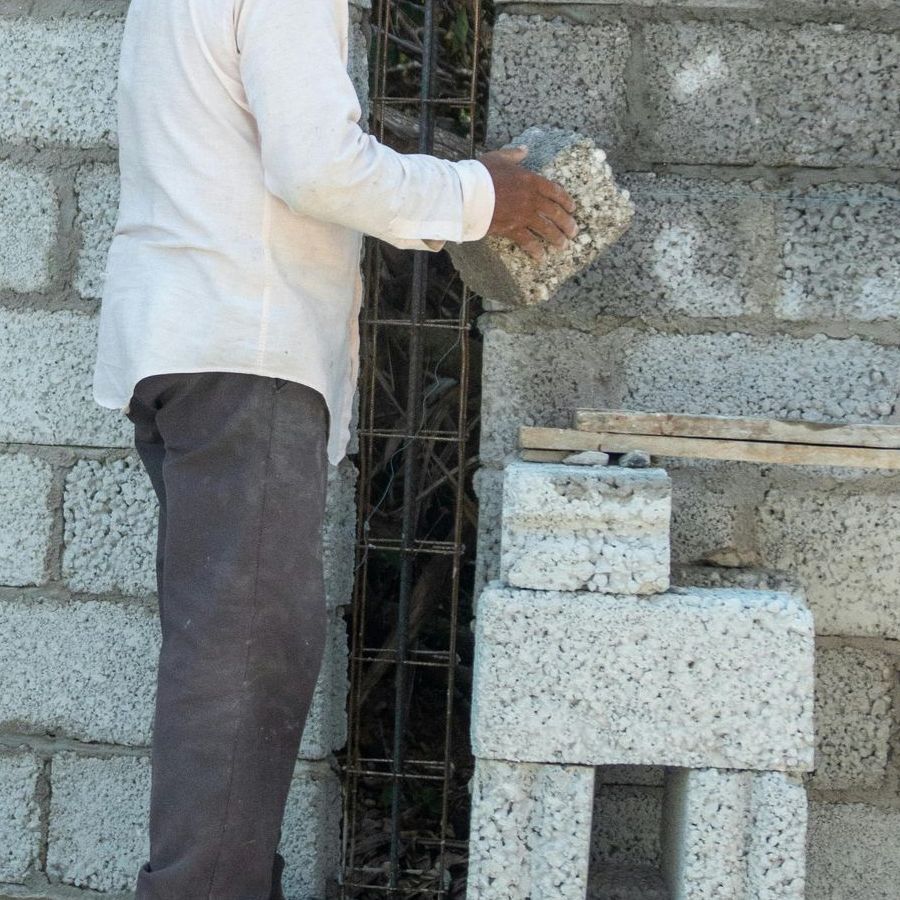 Retaining wall Installation and construction, Dunedin City, New Zealand. 