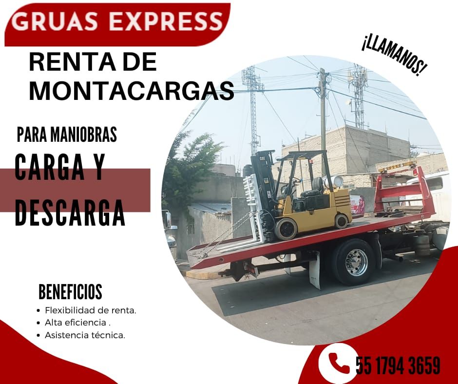 Renta de montacargas