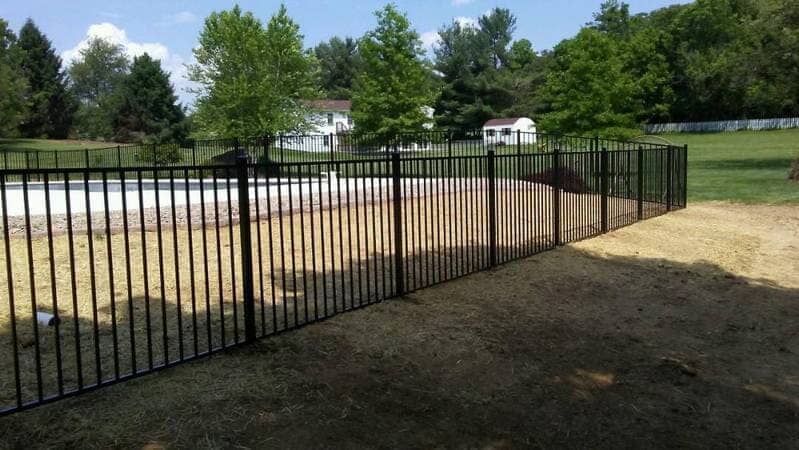 Black Fence — Fence Repair in Williamsport, MD