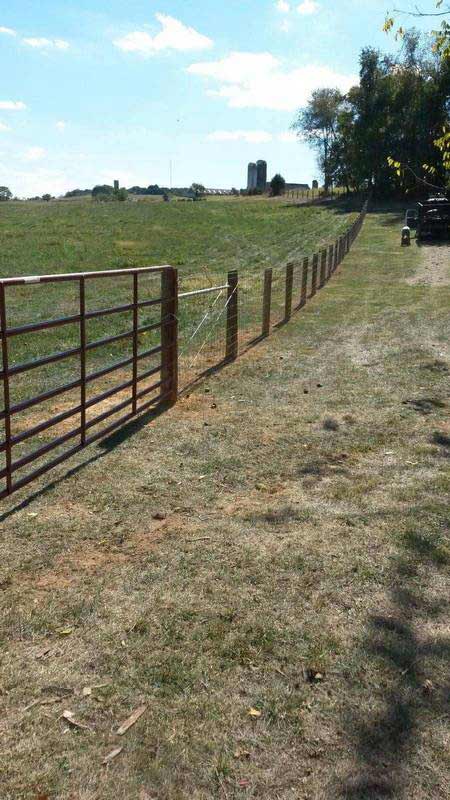 Fence At Field — Fence Repair in Williamsport, MD