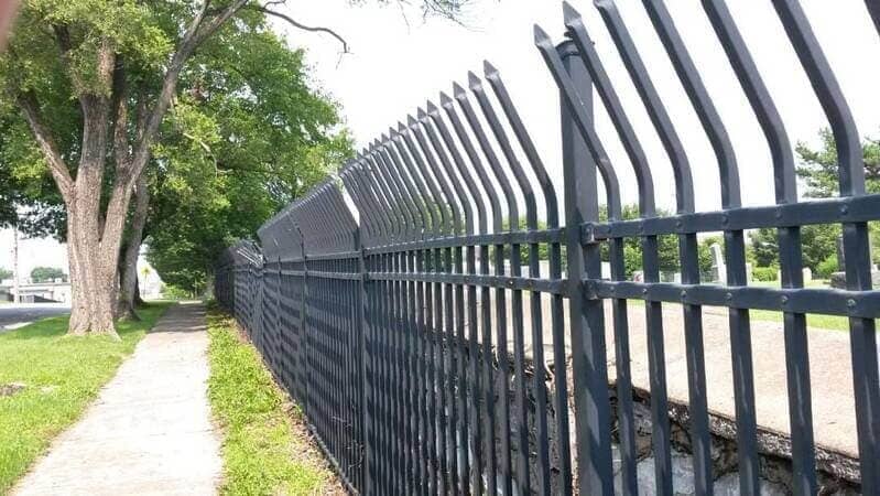 Black Iron Fence — Fence Repair in Williamsport, MD