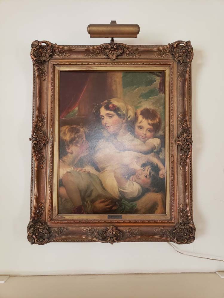 Several photos of exterior and interior of Tredway Funeral Home in Norwood, OH