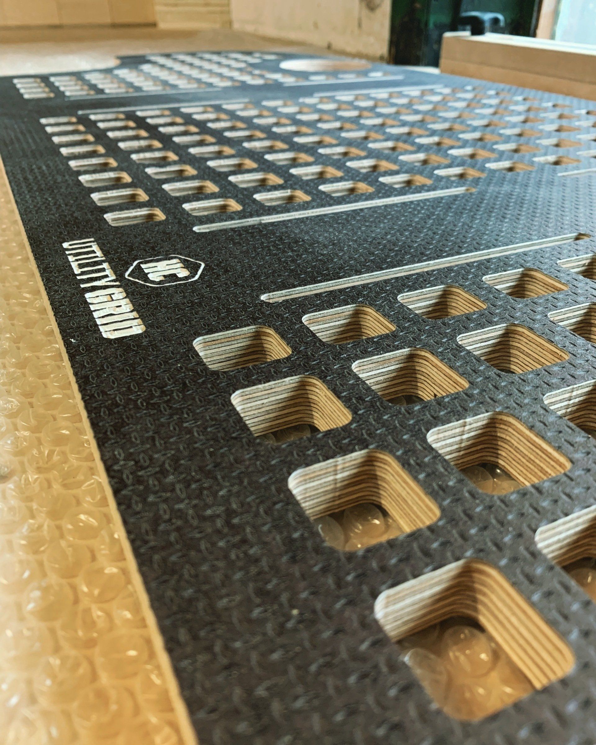 buffalo board hex grip CNC cut