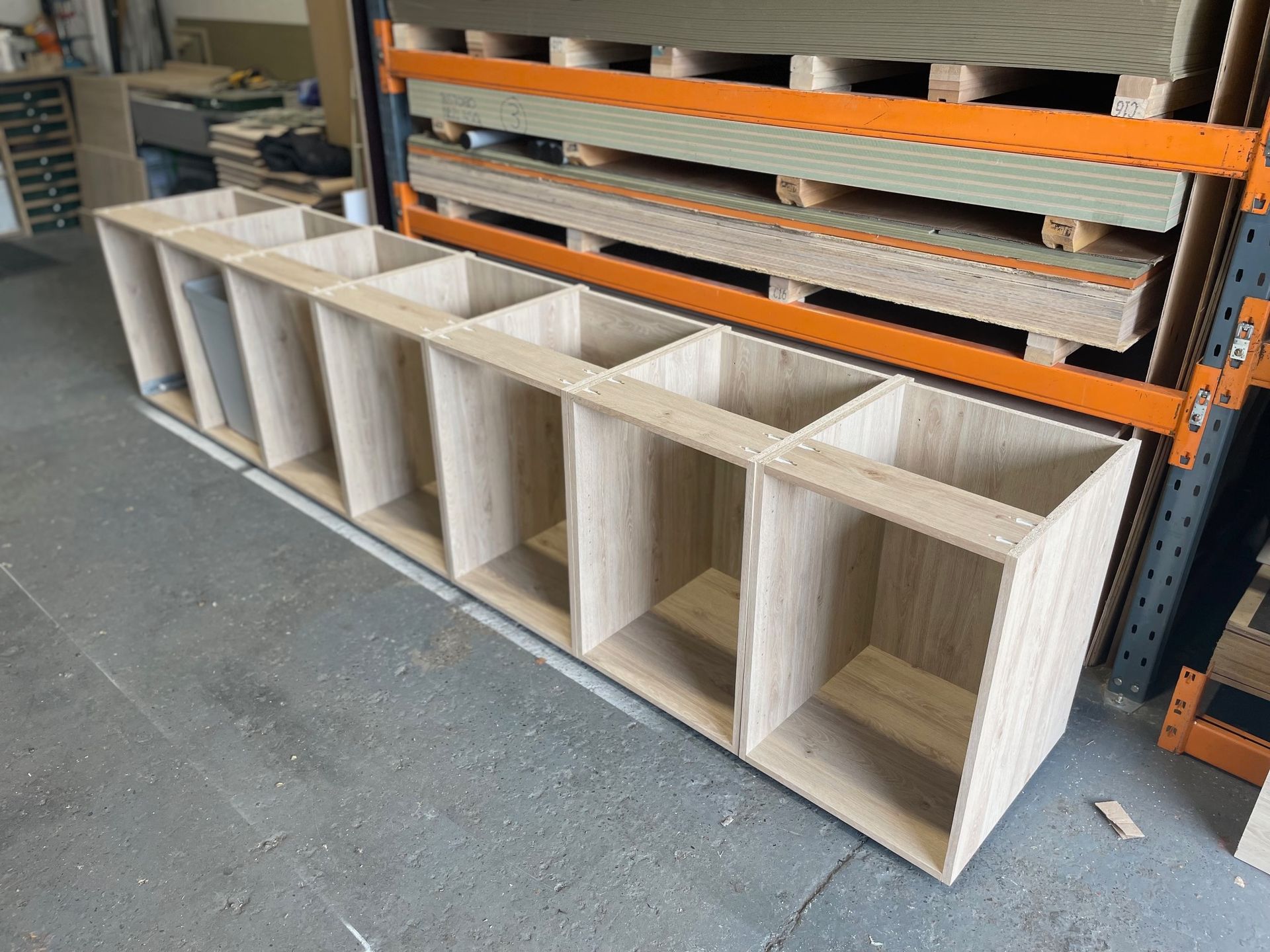 CNC cabinet carcasses