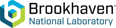 The logo for brookhaven national laboratory is blue and green