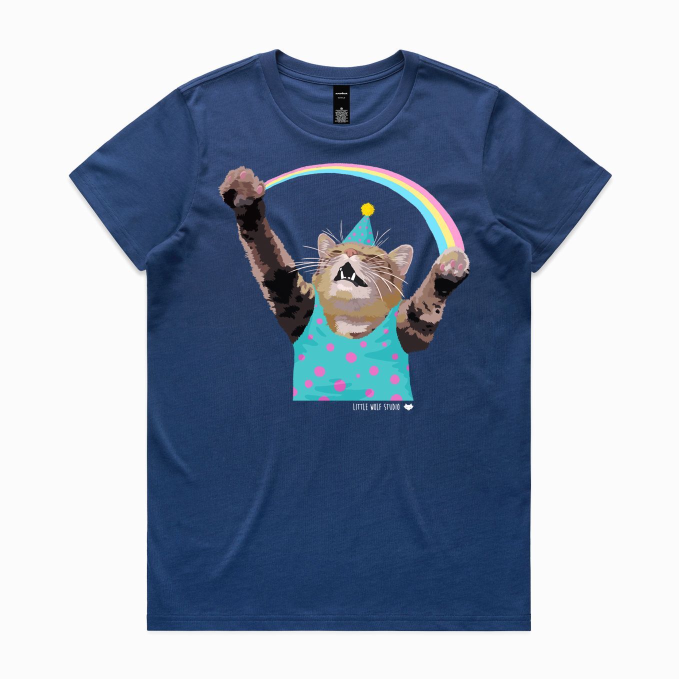 Women's Party Cat T-Shirt