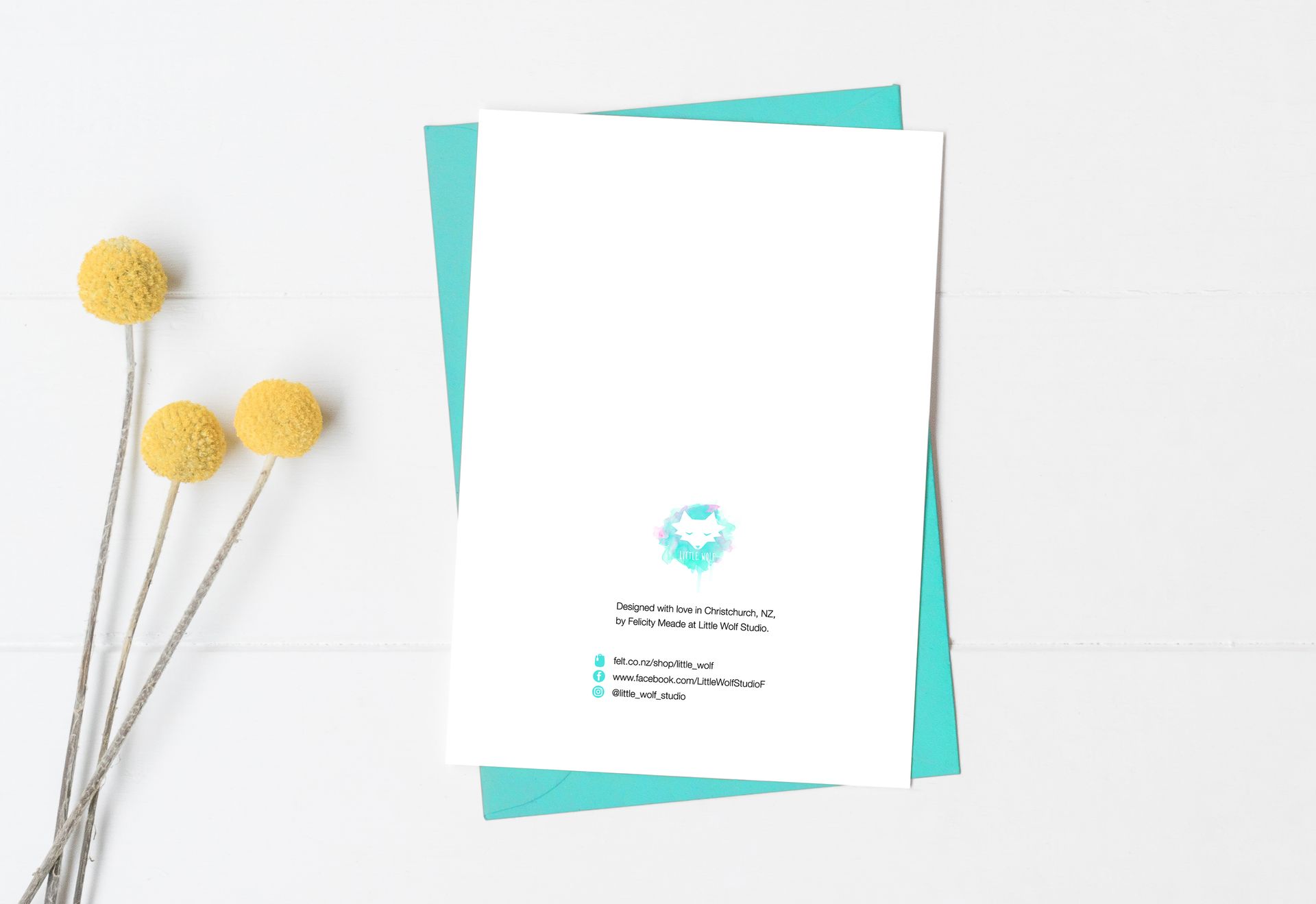 Daisy Chain Bunnies Greeting Card