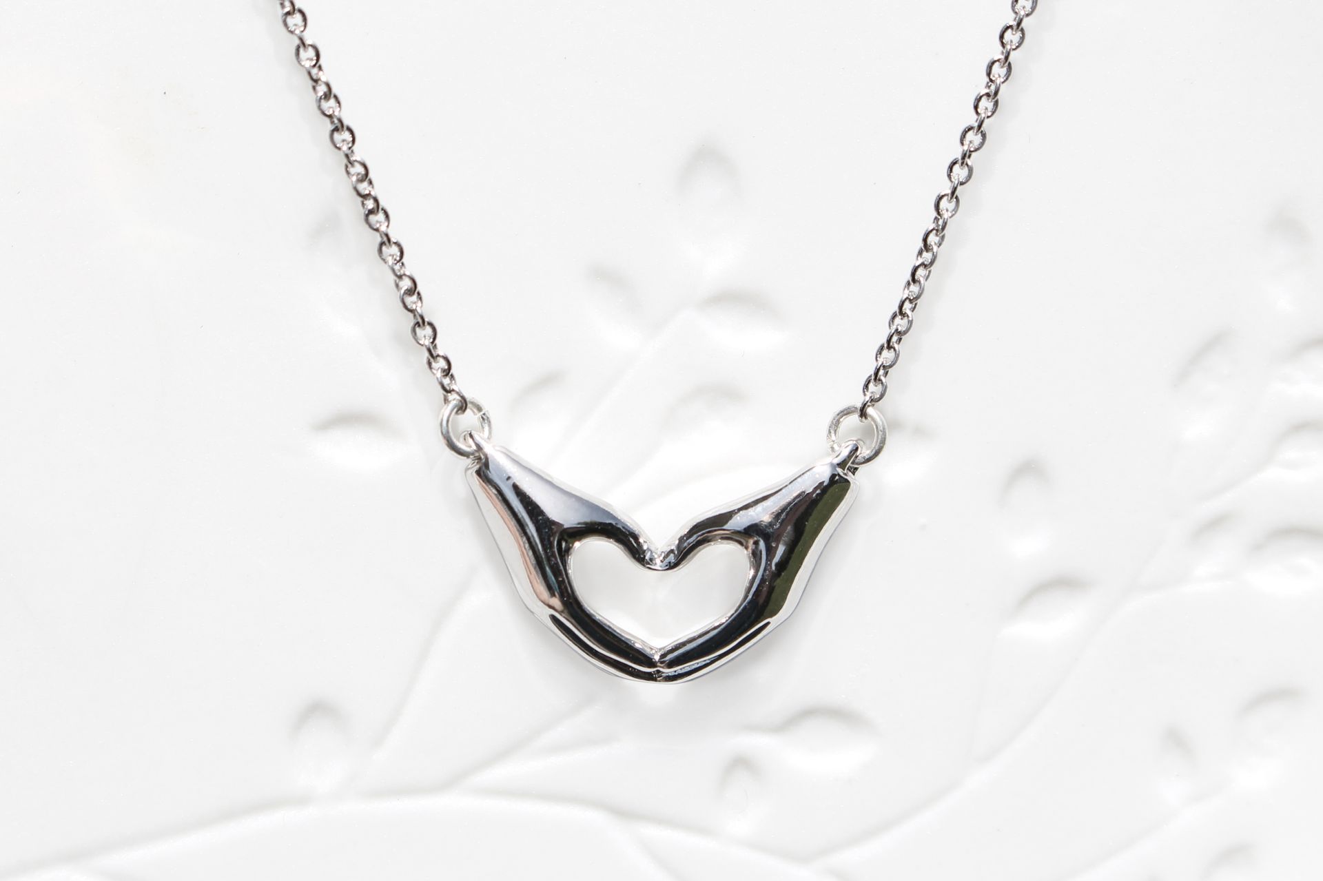 Heart Hands Necklace