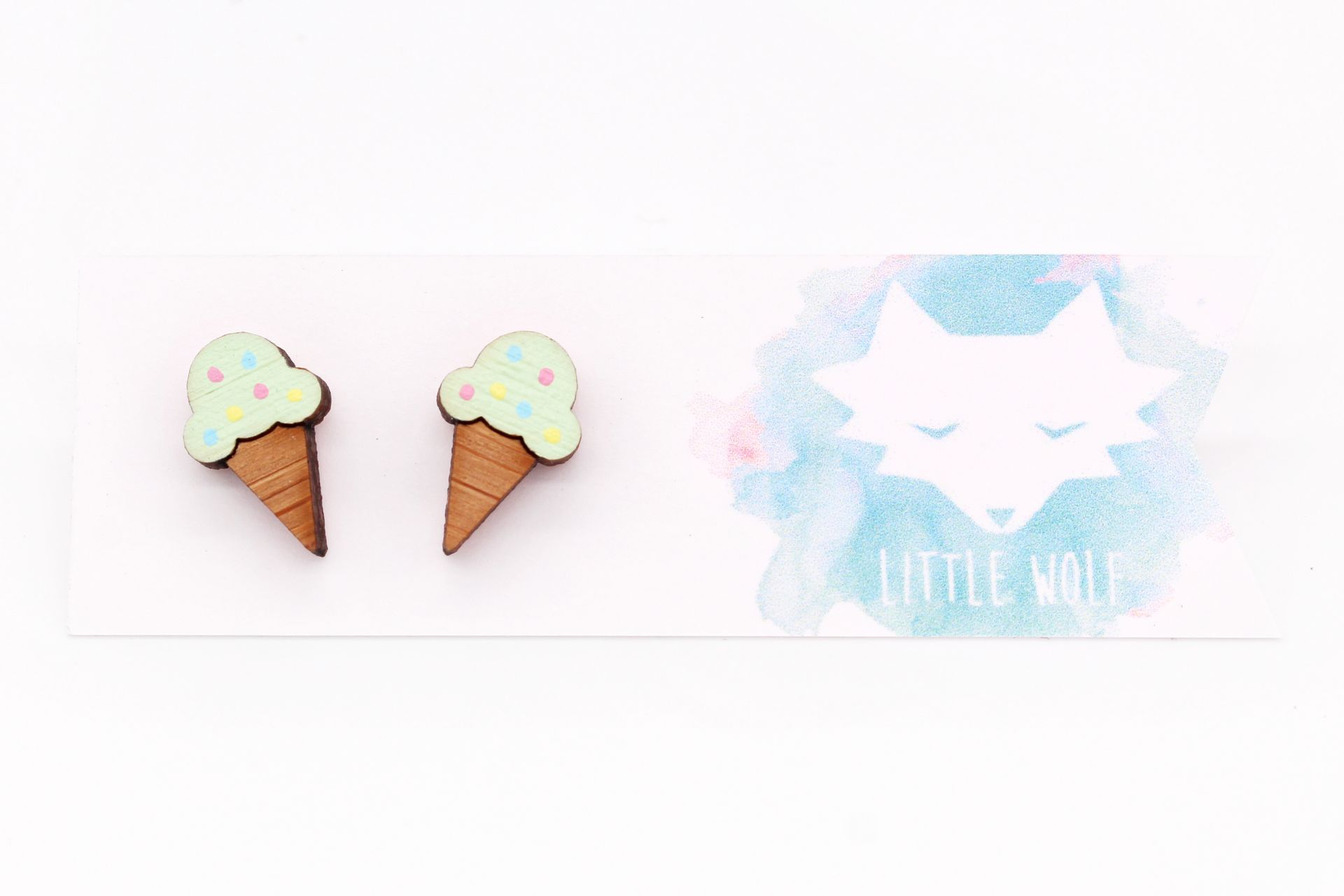 Goody Gum Drops Ice Cream Earrings
