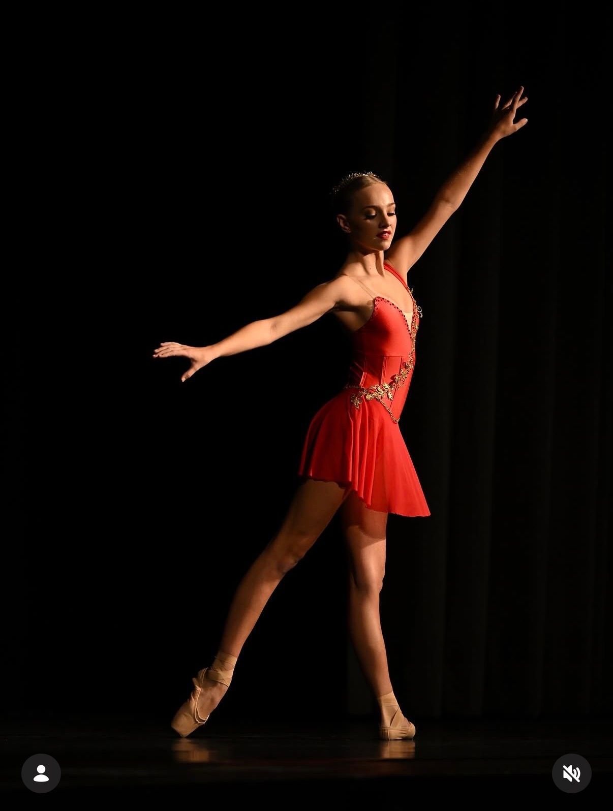 Dancer performing this style