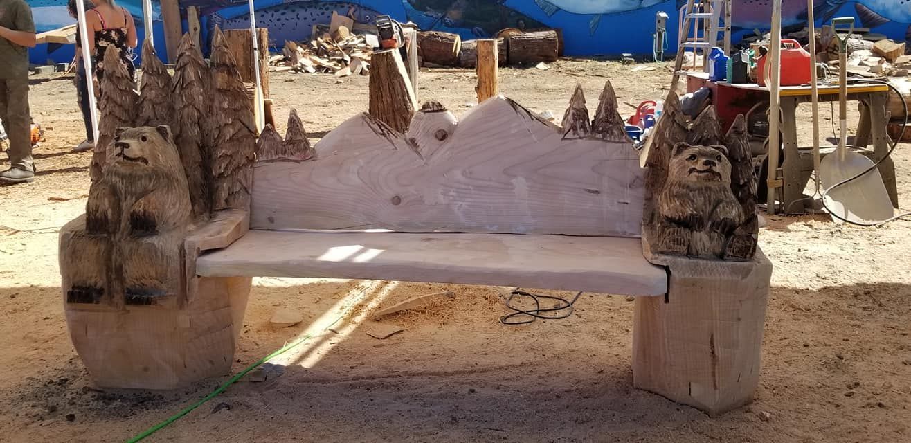 Chainsaw event in Coos Bay