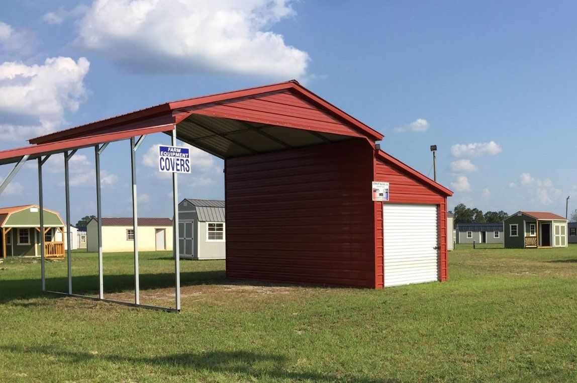 Custom Wood Metal Structure In Lugoff Sc