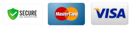 A secure mastercard visa and mastercard logo on a white background