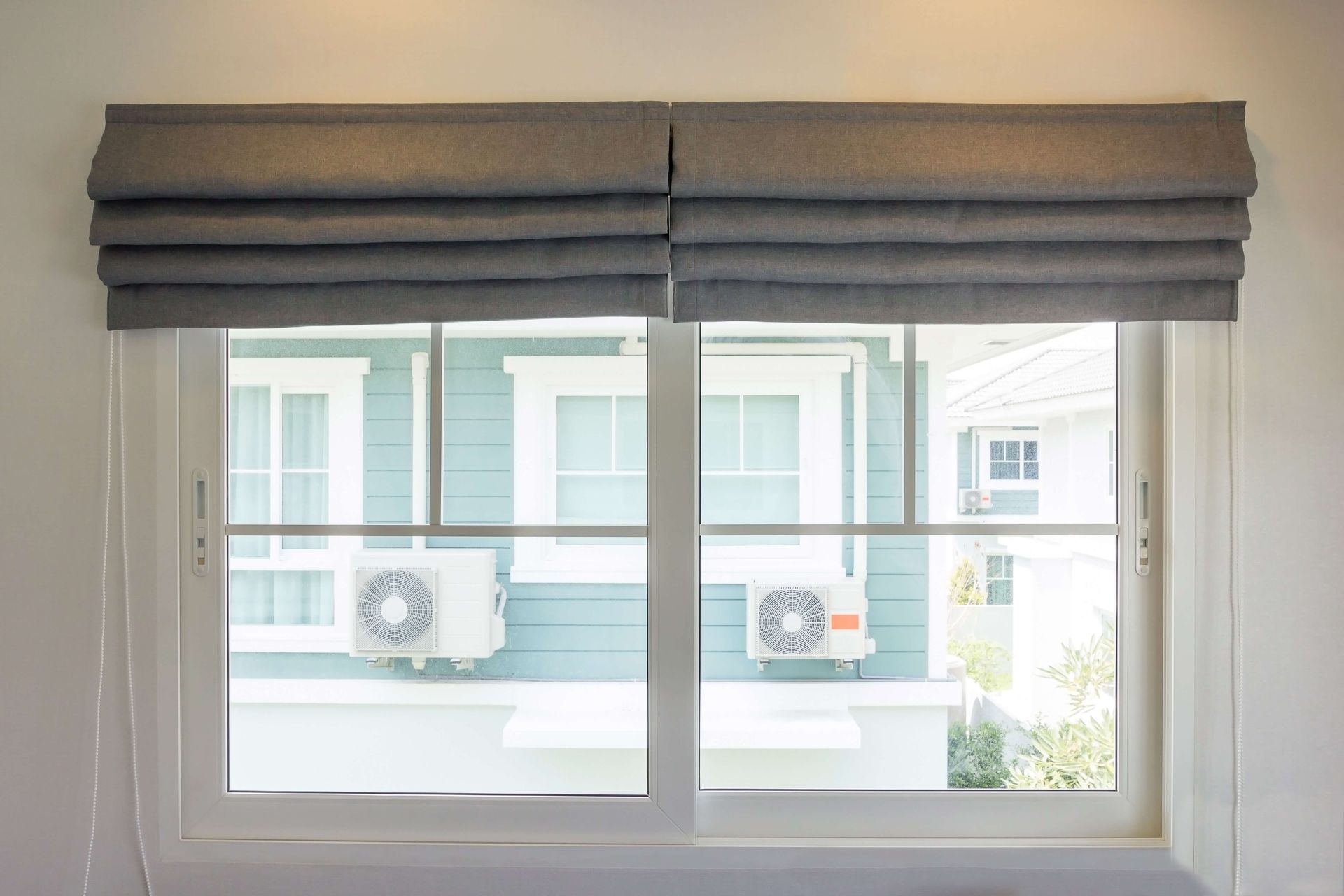 Two Roman Blinds
