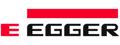 The egger logo is red and black on a white background.