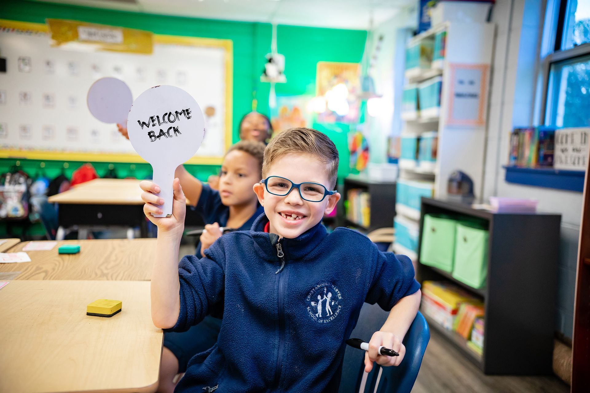 Chattanooga Charter School of Excellence image of a student at the elementary school