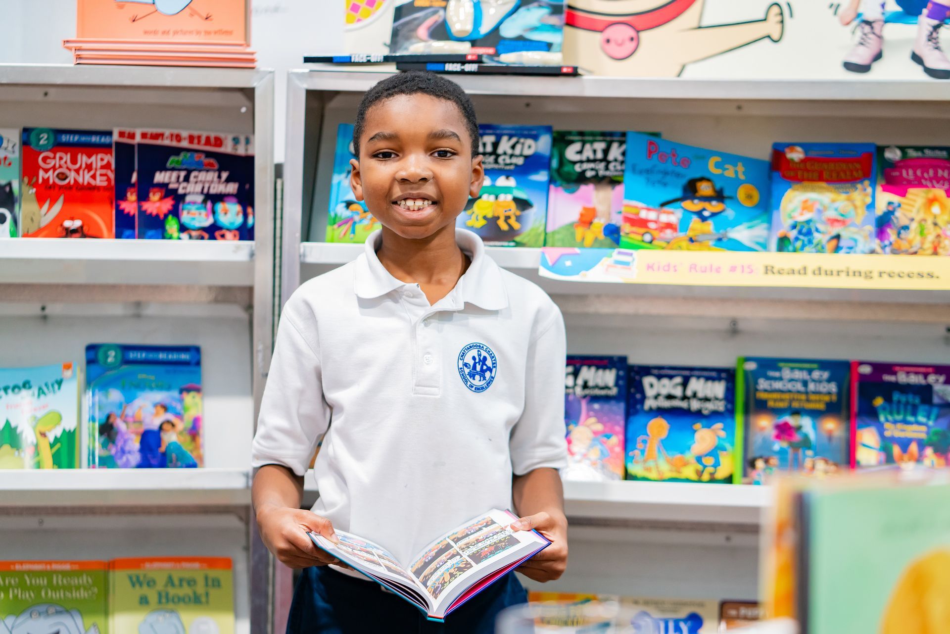 Chattanooga Charter School of Excellence image of a student at the elementary school