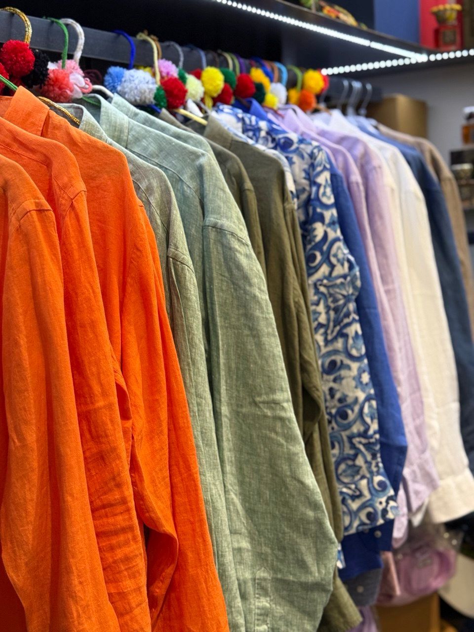 CAMICE  DI  LINO CENTOLINO  , ABBIGLIAMENTO  UOMO 