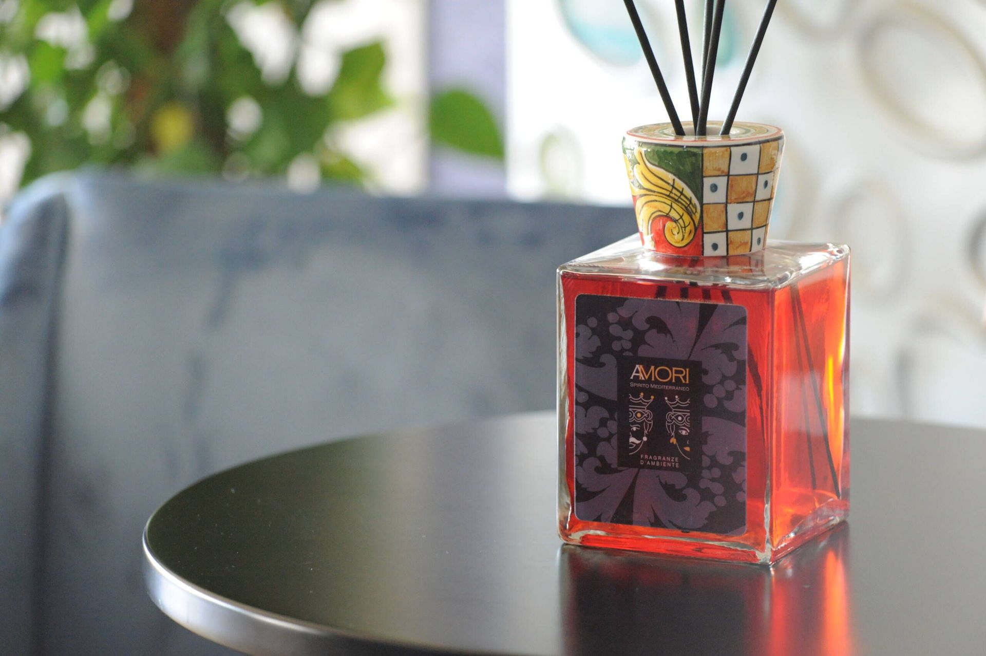 profumo d'ambiente amori   rosso  etna