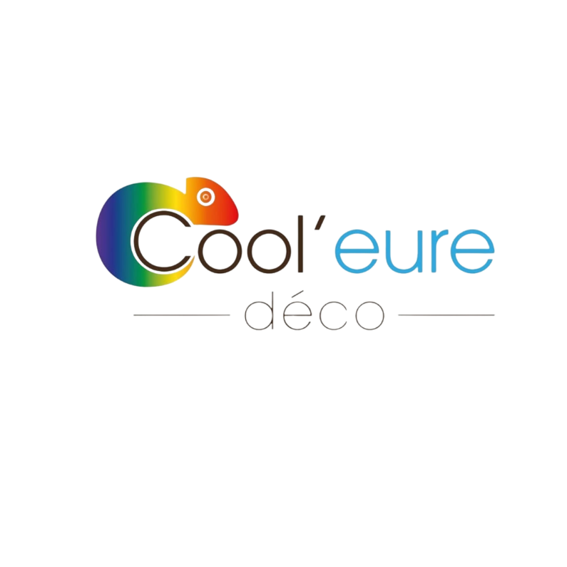 Un logo pour une entreprise appelée cool eure deco