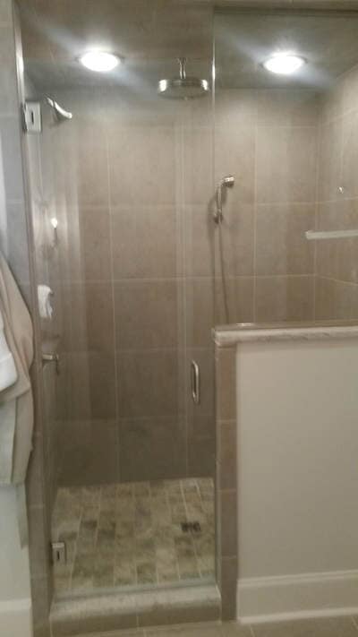 Glass Replacement — Heavy Glass Frameless with U-channel in Jackson,MS