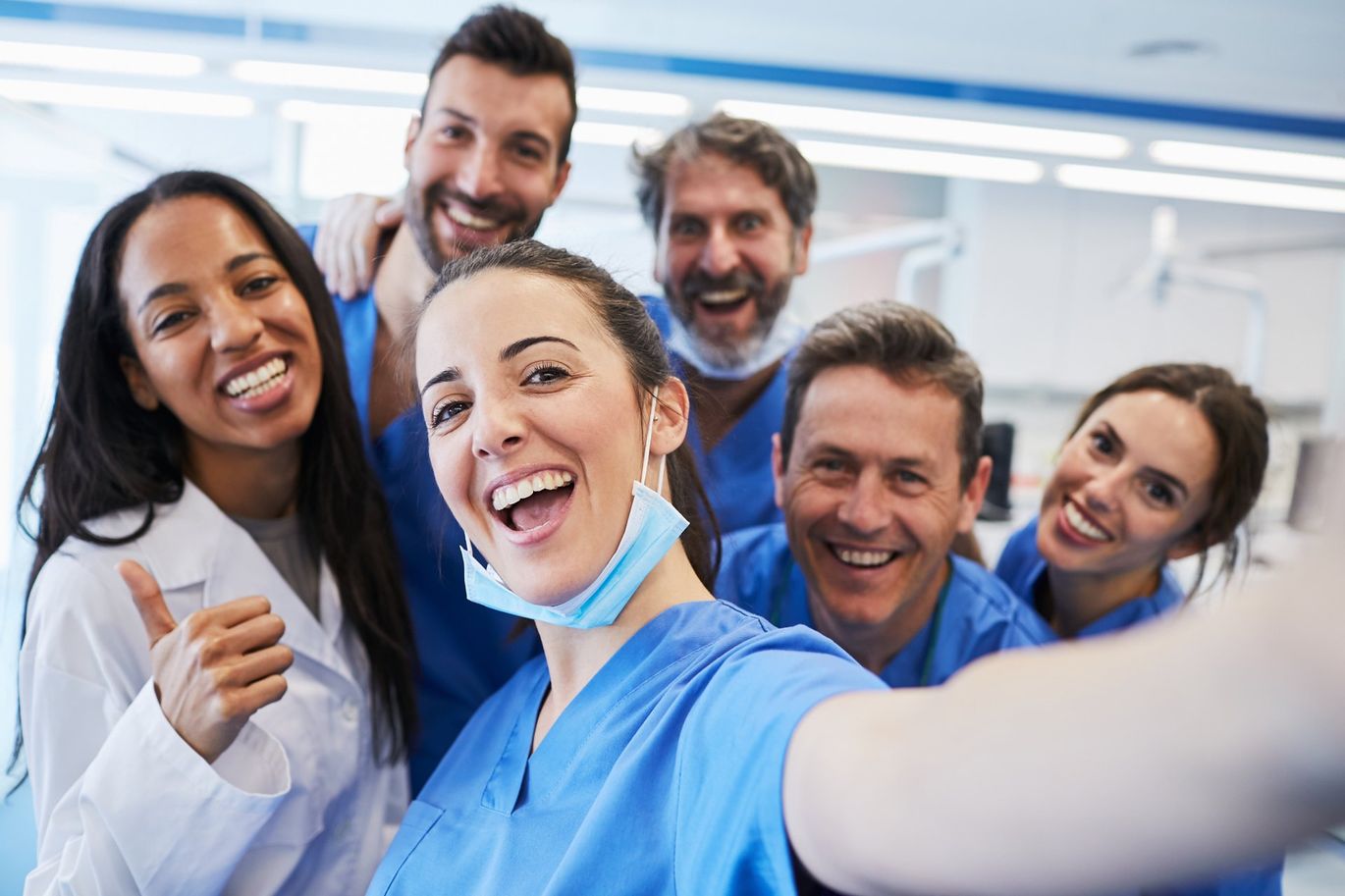 Happy Nurses — Huntsville, AL — Inspiring Smiles Family Dentistry