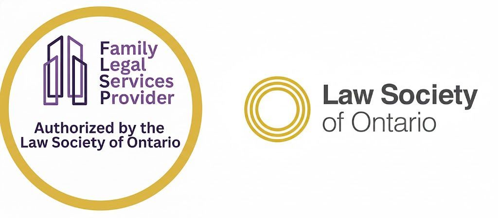 Law Society of Ontario and Family Law Service Provider logos