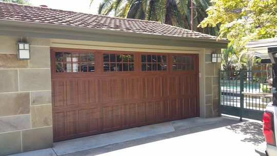 Types — Classic Brown Garage Door in Sunnyvale, CA