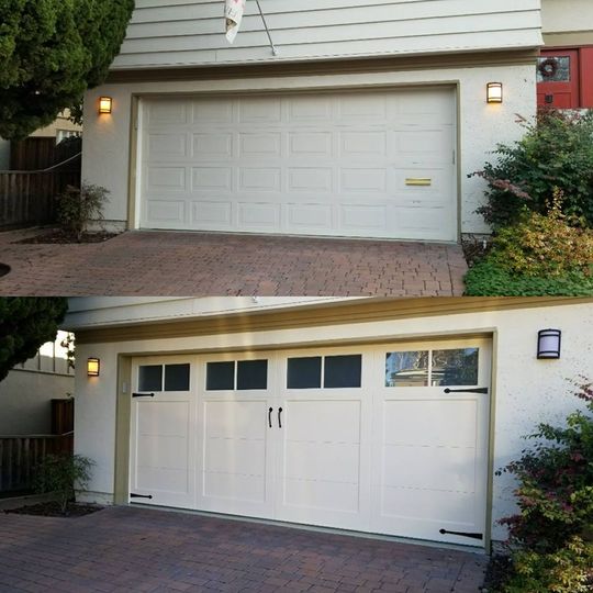 Types — Comparisons of White Garage Door Repair in Sunnyvale, CA