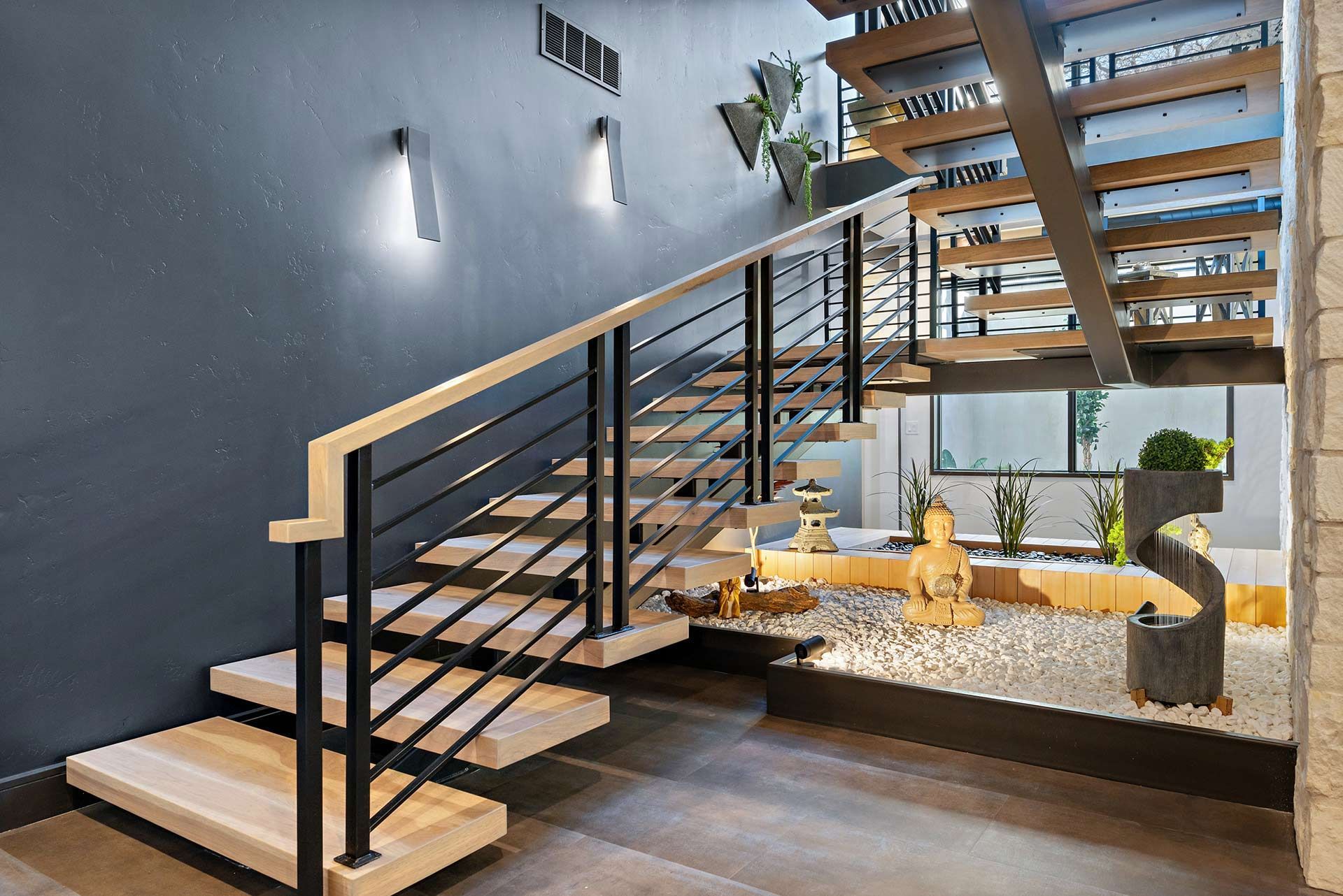 Wooden Staircases and Wall Paint