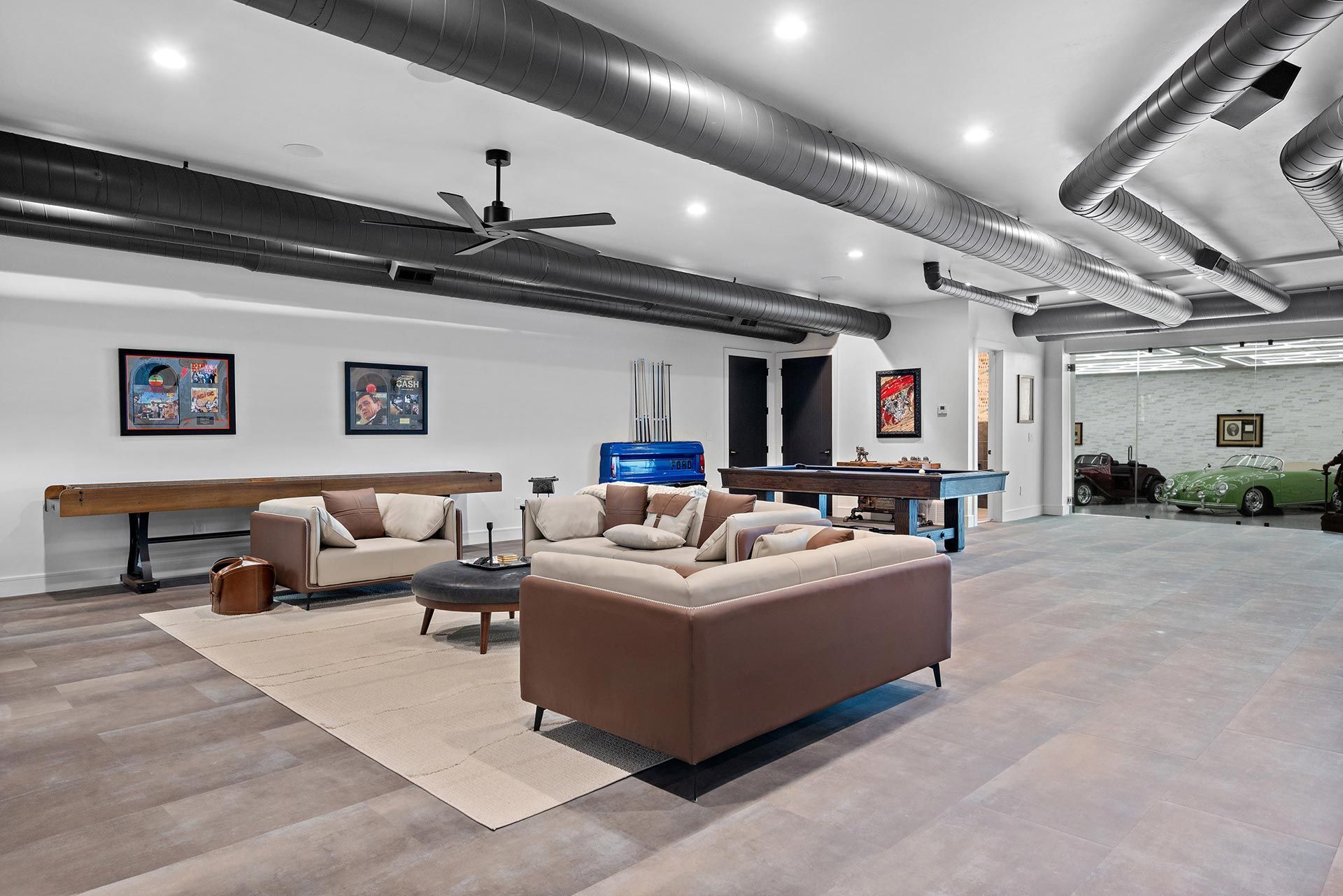Interior Design of a Basement