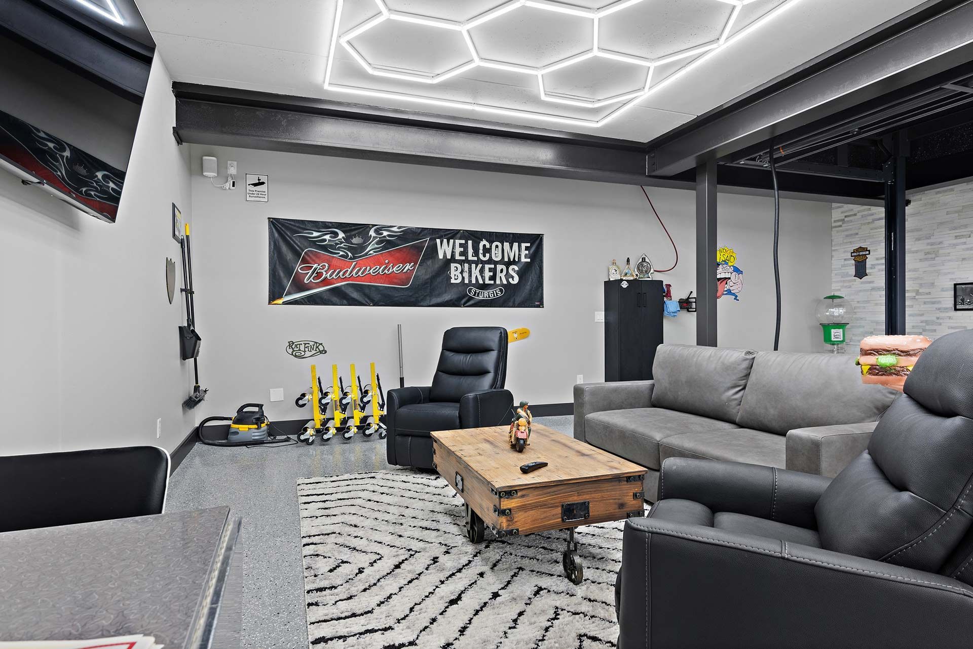 Coffee Table and Couch in Living Room