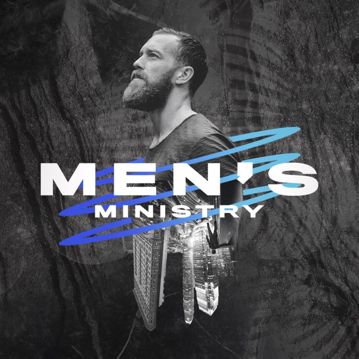 A poster for men's ministry