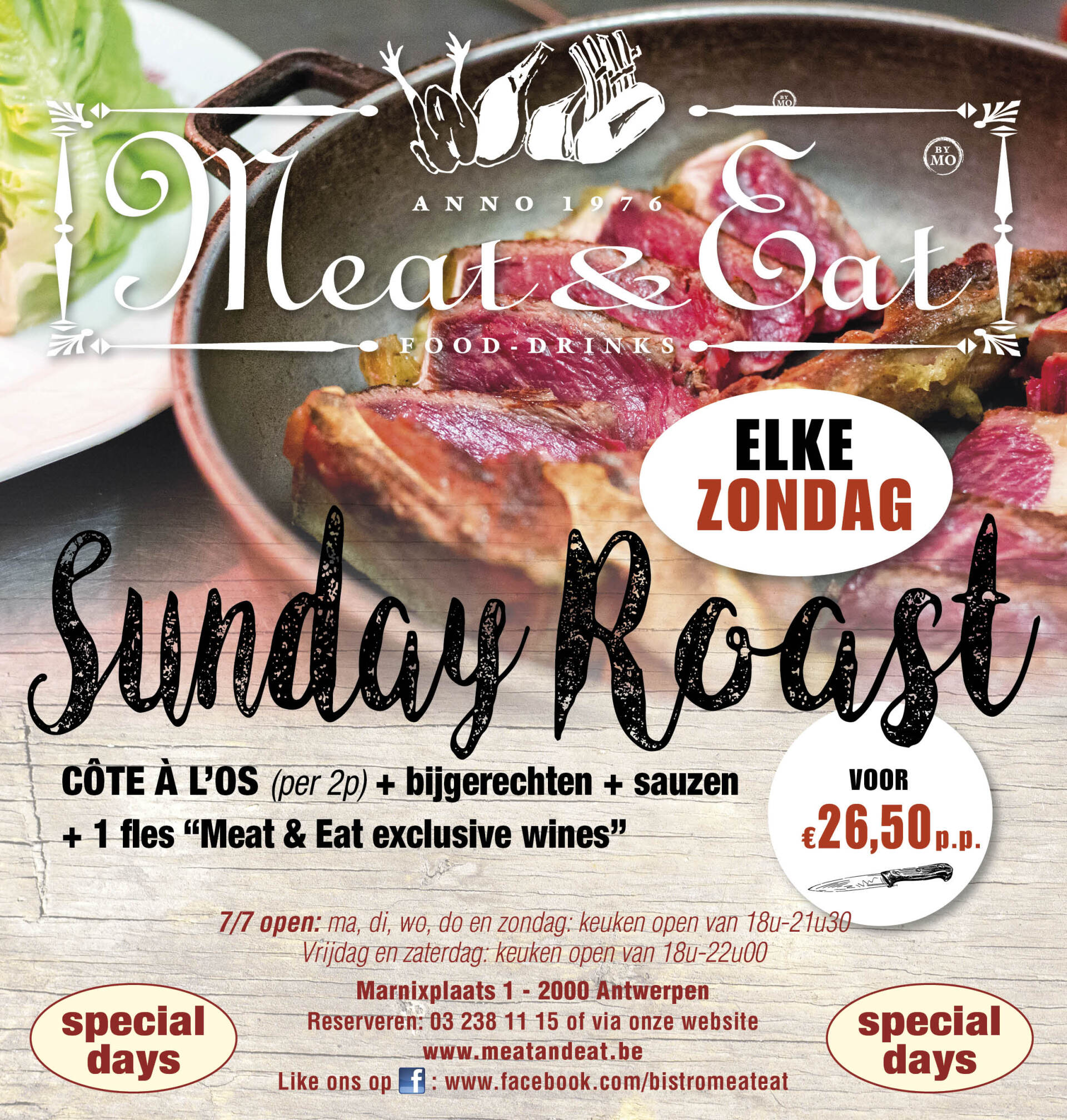 Restaurant Meat & Eat Antwerpen