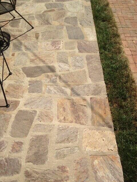 Stone Patio Pointing — Fort Washington, PA — Disciple Masonry