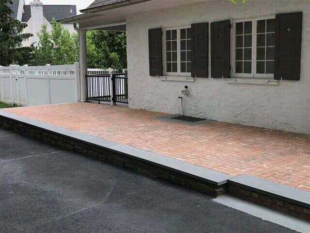 Brick Patio Repair — Chestnut Hill, PA — Disciple Masonry