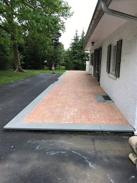 Brick Patio — Chestnut Hill, PA — Disciple Masonry