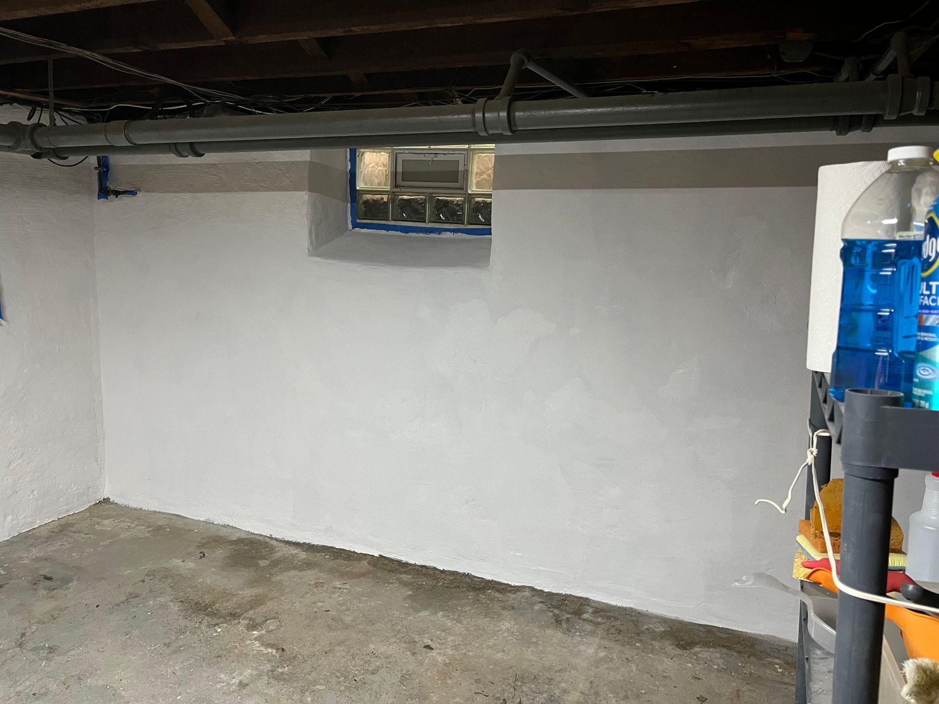 basement floor crack repair doylestown pa