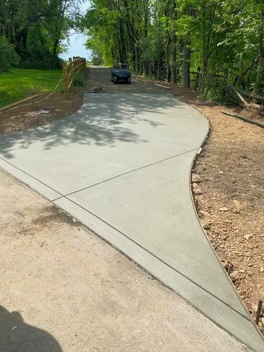 Concrete Driveway Install - Harleysville, PA - Disciple Masonry