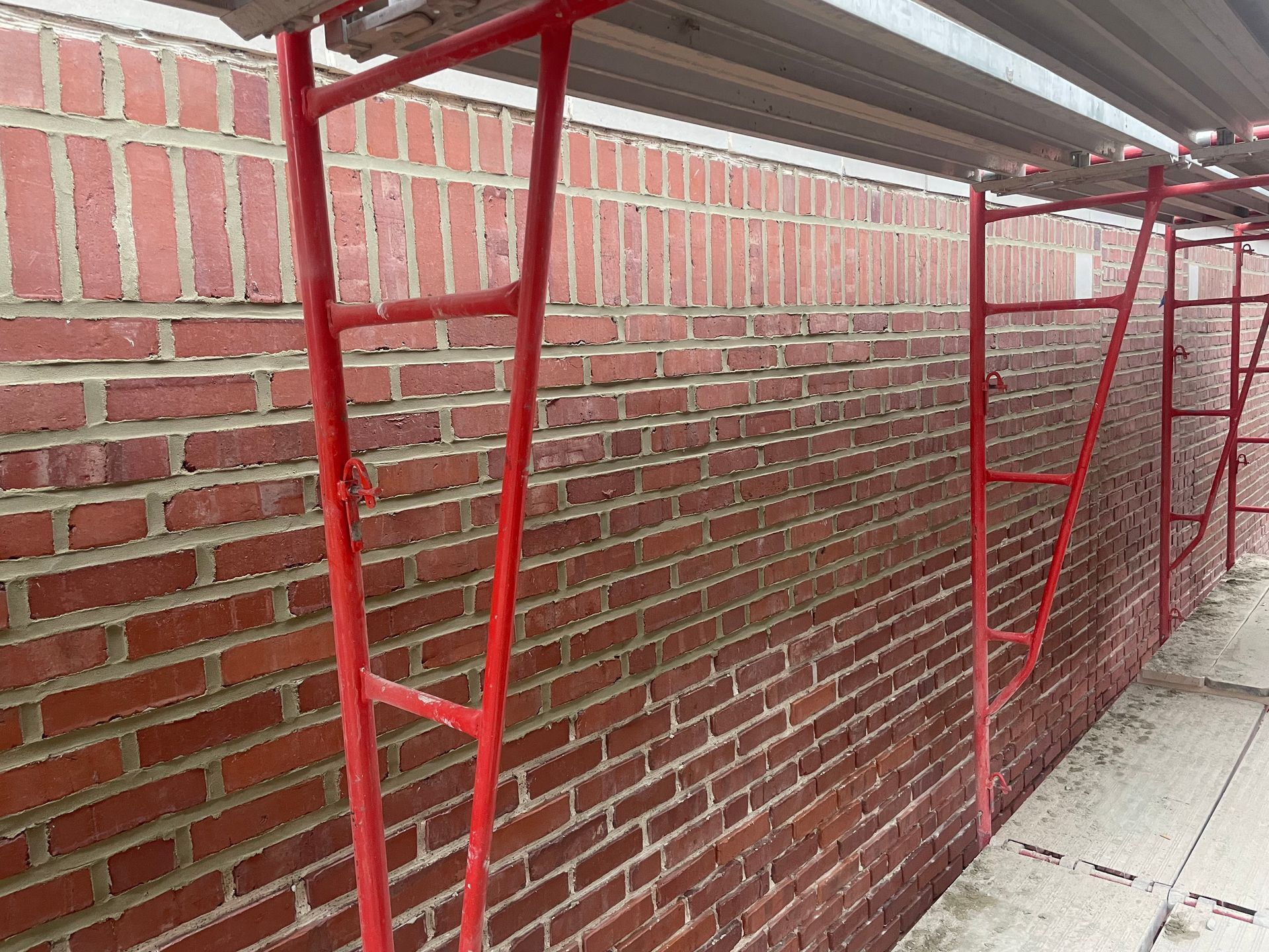 Brick Wall Pointing with New Mortar  - Disciple Masonry