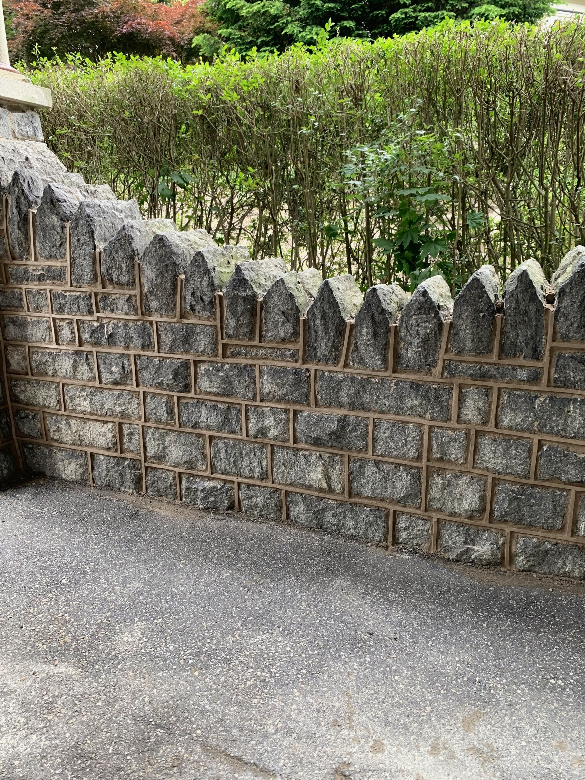 Stone Pointing and Crack Mortar Repair — Elkins Park, PA — Disciple Masonry