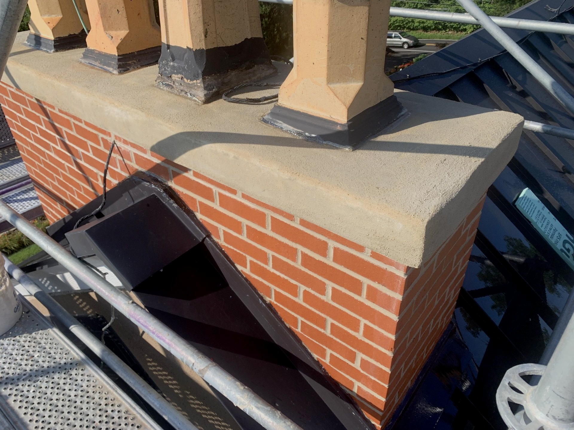 Brick Masonry Chimney Leak Waterproofing Repair - Langhorne, PA - Disciple Masonry