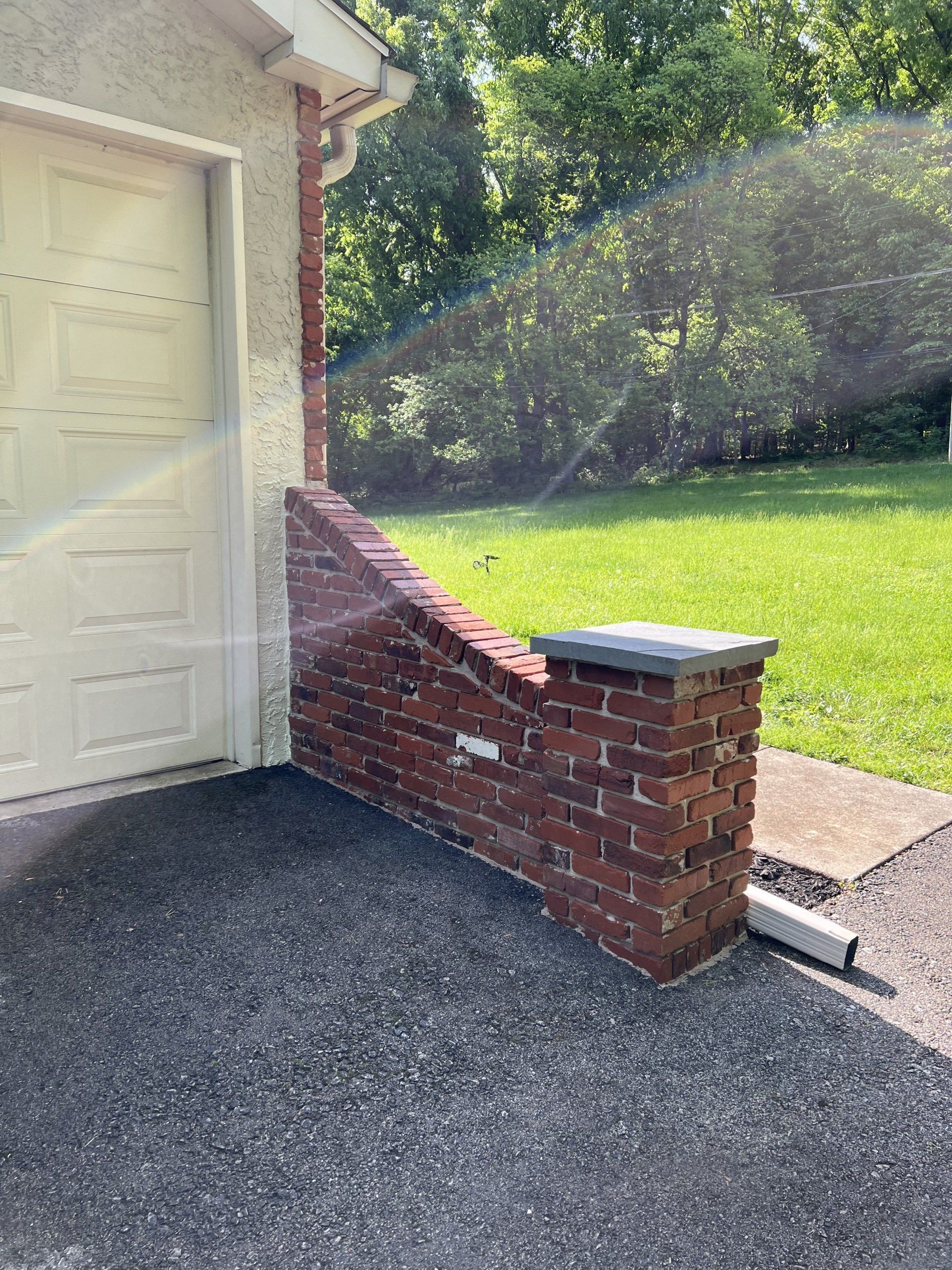 Decorative Exterior Brick Wall — Fort Washington, PA — Disciple Masonry