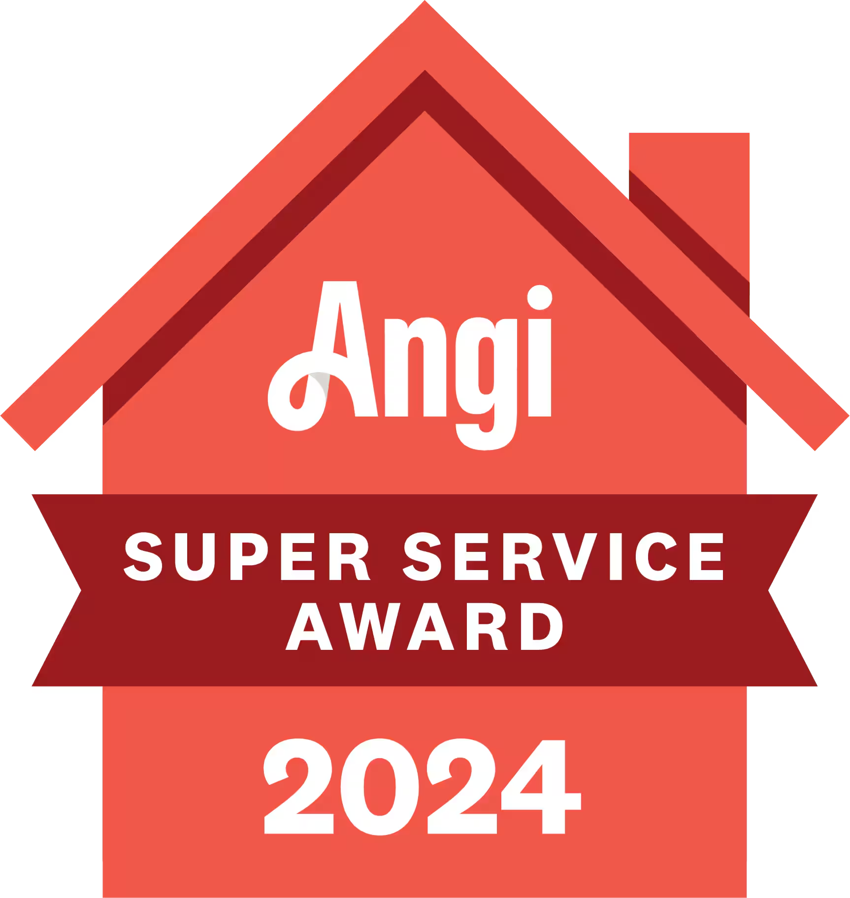 Angi 2022 Super Service Award Badge