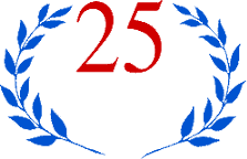 25 Years Badge — York, PA — Engles & Fahs Inc